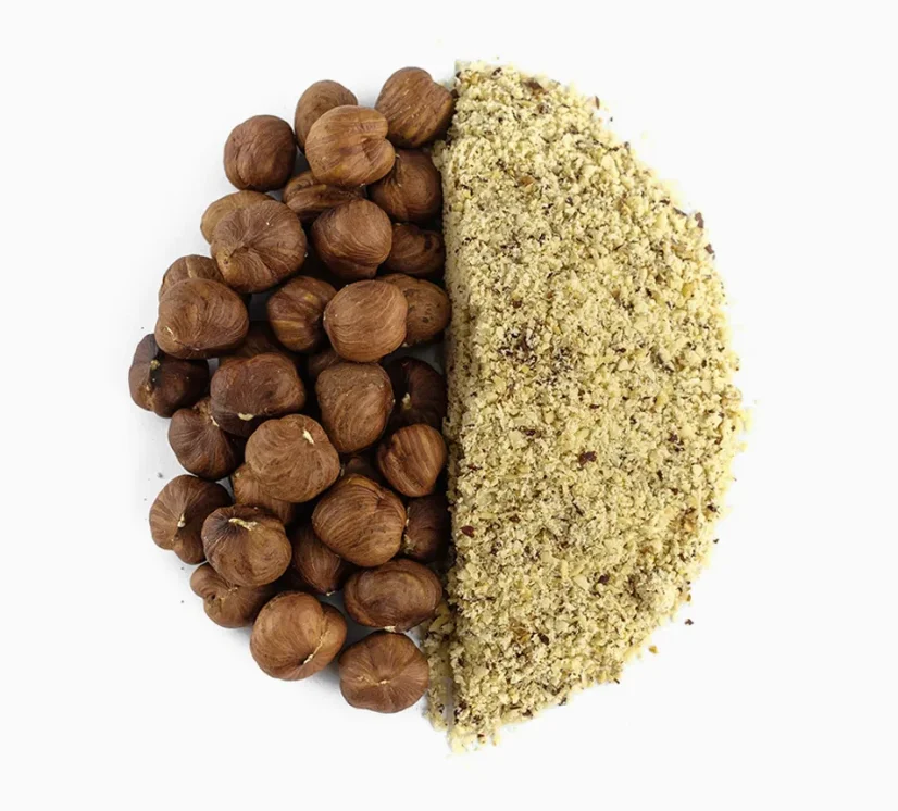 lískooříšková mouka, mouka, mouka bez lepku, oříšková mouka