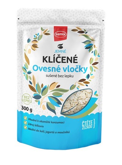 Klíčené Ovesné vločky bez lepku