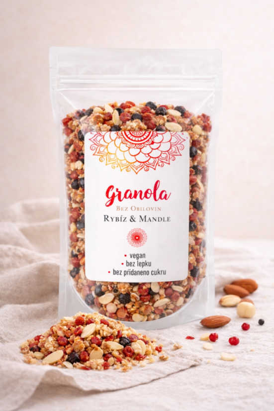 Granola / Rybíz & Mandle