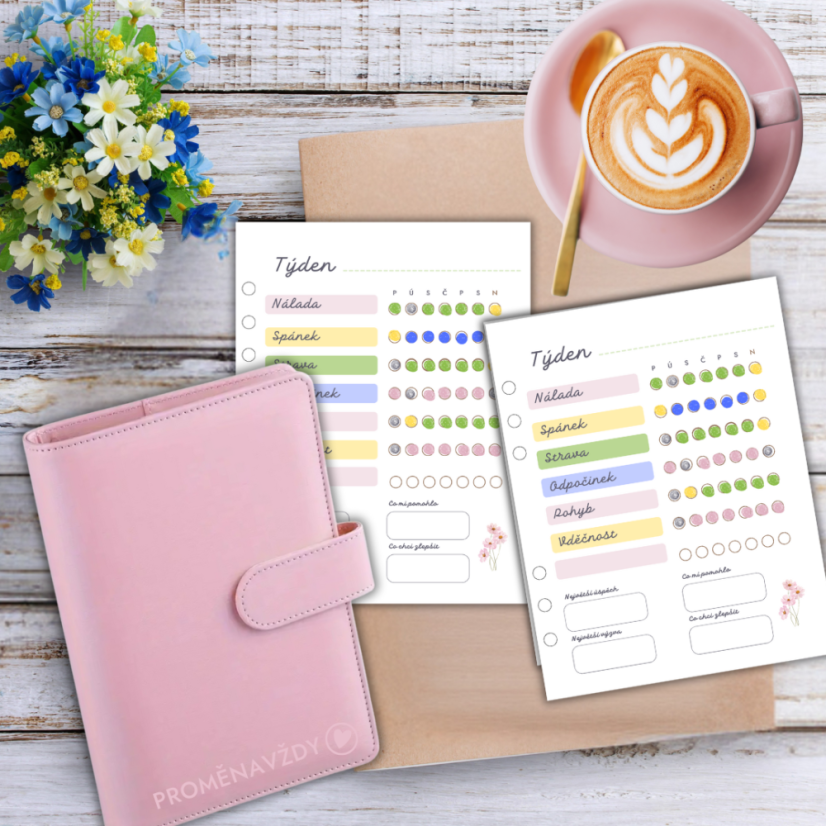 Týdenní listy na 6 měsíců