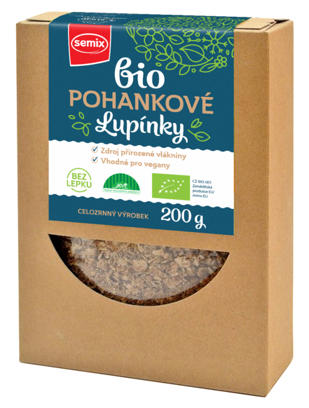 BIO Pohankové lupínky 200 g