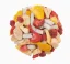 lyofilizované ovoce, oříšky, mix oříšků, mix ovoce, jahody, mango, banány, ananas, kokos, svět plodů