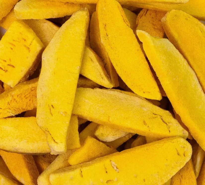 mango, lyofilizované mango, plátky manga, ovoce sušené mrazem, svět plodů
