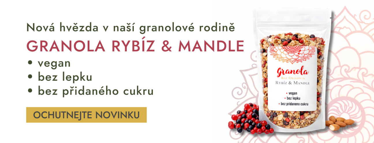 Granola Rybíz & Mandle